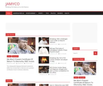 Jamyco.com(Be The First To Break The News) Screenshot