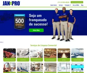 Jan-Pro.com.br(Home) Screenshot