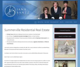 Janabantz.com(Summerville Real Estate) Screenshot