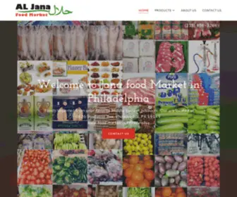 Janafoodmarket.com(Halal Food Market) Screenshot