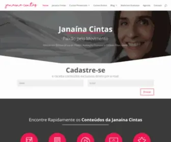 Janainacintas.com.br(Janaína Cintas) Screenshot