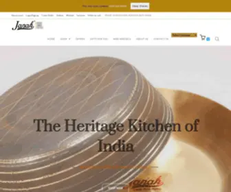 Janakktp.in(The Heritage Kitchen of India) Screenshot