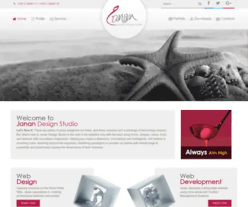 Janandesigns.com(Janan Design Studio) Screenshot