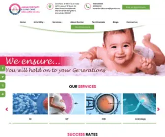 Jananifertilitycare.com(Dr. Jyothi Patil) Screenshot