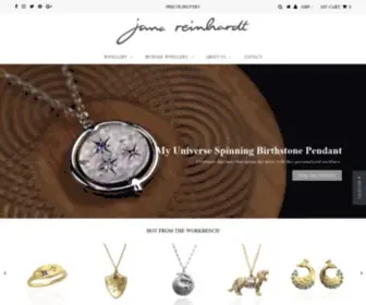 Janareinhardt.com(Unique contemporary jewellery collections) Screenshot