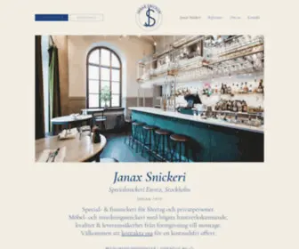 Janaxsnickeri.se(Janax Snickeri) Screenshot