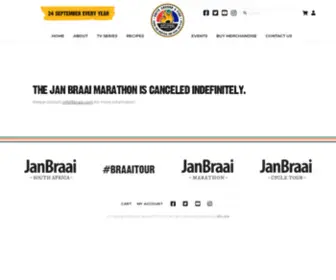 Janbraaimarathon.com(Jan Braai Marathon) Screenshot