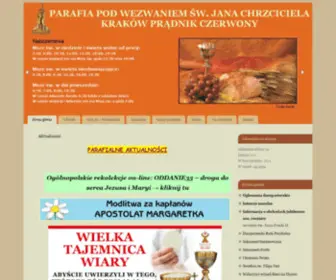 Janchrzciciel.eu(Jana Chrzciciela w Krakowie) Screenshot