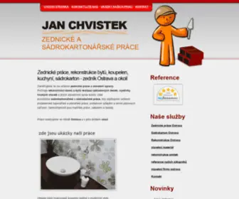 Janchvistek.cz(Zednické práce) Screenshot