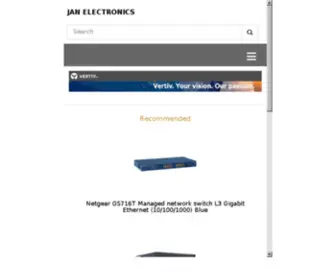 Jan.com.do(JAN Electronics) Screenshot