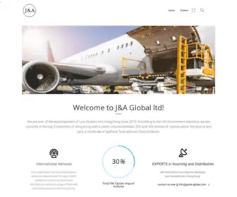 Janda-Global.com(J&A Global ltd) Screenshot