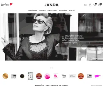 Janda.pl(Kosmetyki Janda) Screenshot