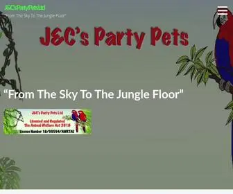 JandcPartypets.com(From The Sky To The Jungle Floor) Screenshot