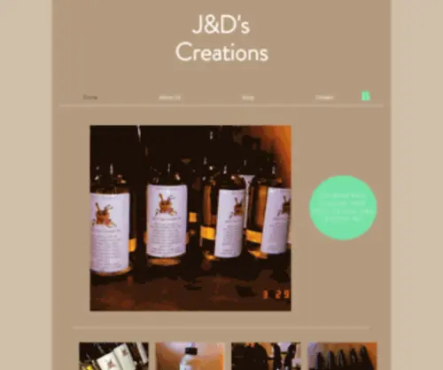 Janddscreations.com(Home) Screenshot