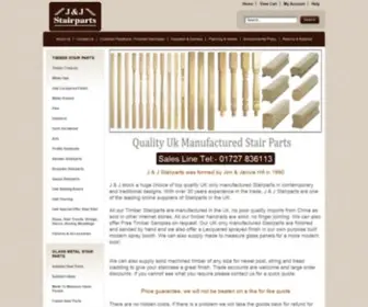 Jandjstairparts.com(J And J Stair Parts) Screenshot