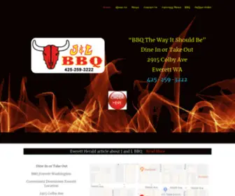 JandlbbQeverett.com(J and L BBQ Everett) Screenshot