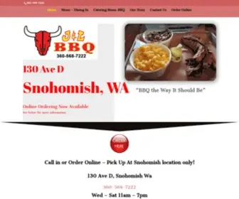 JandlbbQsnohomish.com(J and L BBQ of Snohomish) Screenshot