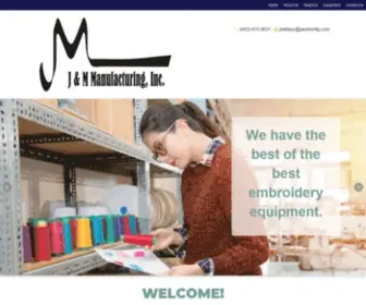 Jandmmfg.com(J & M Manufacturing Inc) Screenshot