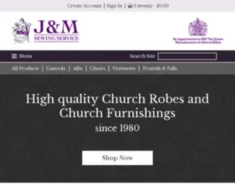 Jandmsewing.com(J & M Sewing Service Ltd) Screenshot