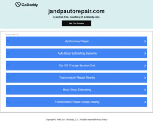 Jandpautorepair.com(Jandpautorepair) Screenshot