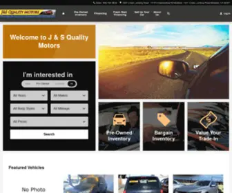 Jandsqualitymotors.com(J & S Quality Motors) Screenshot