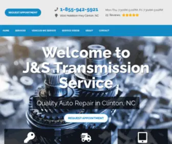 Jandstransmissionnc.com(J&S Transmission Service) Screenshot