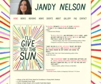 Jandynelson.com(Jandy Nelson) Screenshot