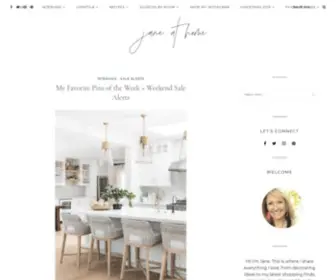 Jane-Athome.com(Interior design and decorating ideas) Screenshot