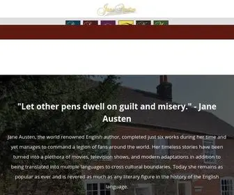 Janeausten.org(Jane Austen) Screenshot