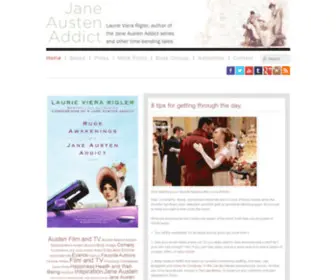 Janeaustenaddict.com(Jane Austen Addict) Screenshot