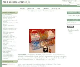 Janebernardwholesale.com(Jane Bernard Aromatics Wholesale Perfume Body Oils) Screenshot