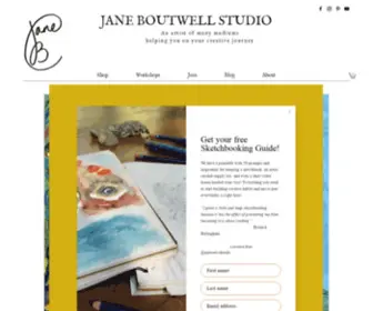 Janeboutwellstudio.com(Jane Boutwell Studio) Screenshot