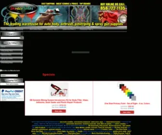 Janecosales.com(Auto Body Supply) Screenshot