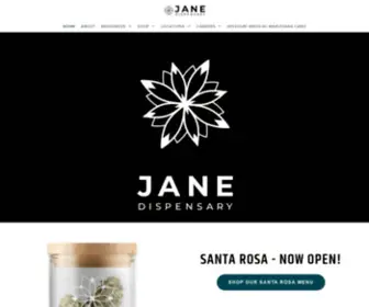 Janedispensary.com(Jane Dispensary) Screenshot