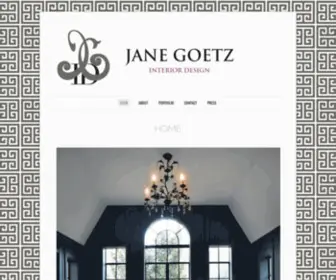 Janegoetzinteriordesign.com(Jane Goetz) Screenshot