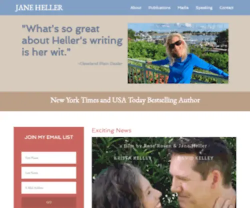 Janeheller.com(Jane Heller) Screenshot