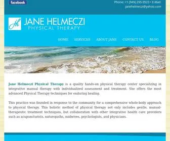 Janehelmeczi.com(Jane Helmeczi) Screenshot