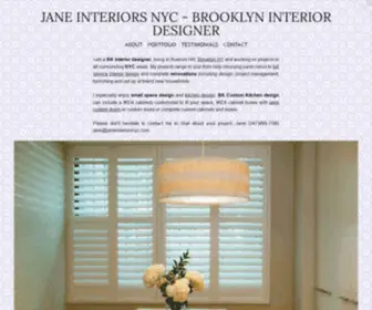 Janeinteriorsnyc.com(JANE INTERIORS NYC) Screenshot