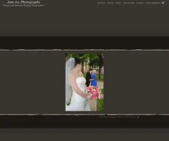 Janeivyphotography.com(Chicago and Suburban Wedding Photographers) Screenshot