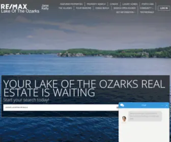 Janekelly.com(Lake of the Ozarks Real Estate) Screenshot