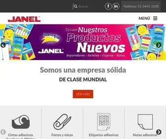 Janel.com.mx(Janel) Screenshot