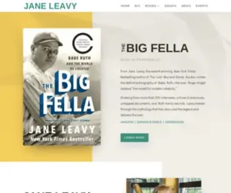 Janeleavy.com(Jane Leavy) Screenshot