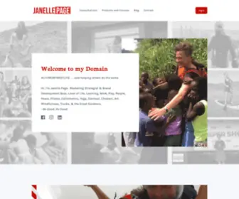 Janellepage.com(Janelle Page) Screenshot