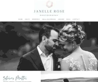 Janellerosephotography.com(Cheyenne, Wyoming Wedding Photographer) Screenshot