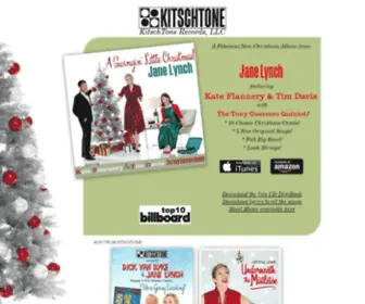 Janelynchchristmas.com(Jane Lynch) Screenshot