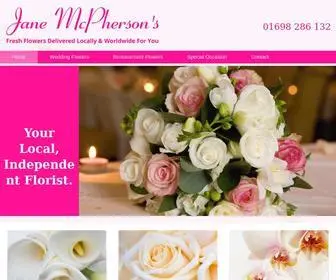 JanemcPherson.co.uk(Jane McPherson's Florist) Screenshot