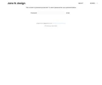 Janenoh-Design.com(UI/UX WORKS) Screenshot