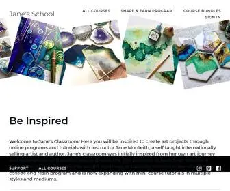 Janesclassroom.com(Jane's School) Screenshot