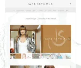 Janeseymour.com(Jane Seymour) Screenshot