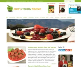Janeshealthykitchen.com(Janes Healthy Kitchen) Screenshot
